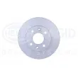 Jeu de 2 disques de frein avant HELLA 8DD 355 101-261 - Visuel 2