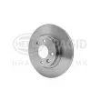 Jeu de 2 disques de frein avant HELLA 8DD 355 101-281 - Visuel 3