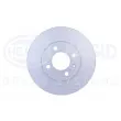 Jeu de 2 disques de frein avant HELLA 8DD 355 101-321 - Visuel 2