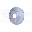 Jeu de 2 disques de frein avant HELLA 8DD 355 101-321 - Visuel 3