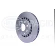 Jeu de 2 disques de frein avant HELLA 8DD 355 101-501 - Visuel 3