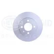 Jeu de 2 disques de frein avant HELLA 8DD 355 101-641 - Visuel 2
