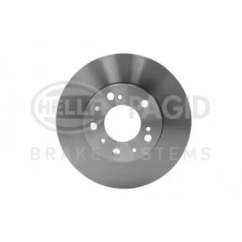 Jeu de 2 disques de frein avant HELLA 8DD 355 101-781