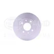 Jeu de 2 disques de frein avant HELLA 8DD 355 101-801 - Visuel 2