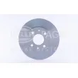 Jeu de 2 disques de frein avant HELLA 8DD 355 102-291 - Visuel 2