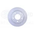 Jeu de 2 disques de frein arrière HELLA 8DD 355 102-601 - Visuel 2