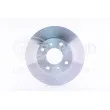 Jeu de 2 disques de frein avant HELLA 8DD 355 102-651 - Visuel 2