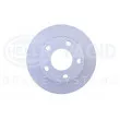 Jeu de 2 disques de frein arrière HELLA 8DD 355 102-801 - Visuel 2