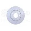 Jeu de 2 disques de frein avant HELLA 8DD 355 103-681 - Visuel 2