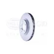 Disque de frein avant droit HELLA 8DD 355 104-111 - Visuel 3