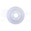 Jeu de 2 disques de frein arrière HELLA 8DD 355 104-321 - Visuel 2
