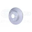 Jeu de 2 disques de frein arrière HELLA 8DD 355 104-321 - Visuel 3
