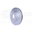 Jeu de 2 disques de frein avant HELLA 8DD 355 104-871 - Visuel 3