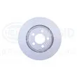 Jeu de 2 disques de frein avant HELLA 8DD 355 105-381 - Visuel 2
