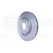 Jeu de 2 disques de frein avant HELLA 8DD 355 105-381 - Visuel 3