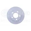 Jeu de 2 disques de frein arrière HELLA 8DD 355 105-411 - Visuel 2