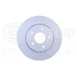 Jeu de 2 disques de frein arrière HELLA 8DD 355 105-951 - Visuel 2