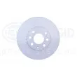 Jeu de 2 disques de frein avant HELLA 8DD 355 106-051 - Visuel 2