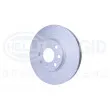 Jeu de 2 disques de frein avant HELLA 8DD 355 106-051 - Visuel 3