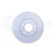 Jeu de 2 disques de frein avant HELLA 8DD 355 106-071 - Visuel 2