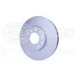Jeu de 2 disques de frein avant HELLA 8DD 355 106-071 - Visuel 3