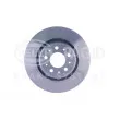 Jeu de 2 disques de frein avant HELLA 8DD 355 106-131 - Visuel 2