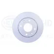 Jeu de 2 disques de frein avant HELLA 8DD 355 106-191 - Visuel 2