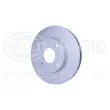 Jeu de 2 disques de frein avant HELLA 8DD 355 106-431 - Visuel 3