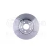 Jeu de 2 disques de frein avant HELLA 8DD 355 106-451 - Visuel 2