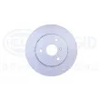 Jeu de 2 disques de frein avant HELLA 8DD 355 106-601 - Visuel 2