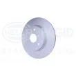 Jeu de 2 disques de frein avant HELLA 8DD 355 106-601 - Visuel 3