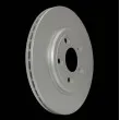 Jeu de 2 disques de frein arrière HELLA 8DD 355 106-831 - Visuel 3