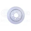 Jeu de 2 disques de frein arrière HELLA 8DD 355 107-091 - Visuel 2