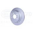 Jeu de 2 disques de frein arrière HELLA 8DD 355 107-091 - Visuel 3