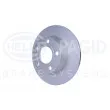 Jeu de 2 disques de frein arrière HELLA 8DD 355 107-351 - Visuel 3