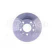 Jeu de 2 disques de frein avant HELLA 8DD 355 107-401 - Visuel 2