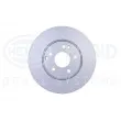 Jeu de 2 disques de frein avant HELLA 8DD 355 107-501 - Visuel 2