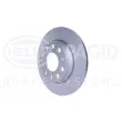Jeu de 2 disques de frein arrière HELLA 8DD 355 107-561 - Visuel 3