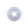 Jeu de 2 disques de frein avant HELLA 8DD 355 107-651 - Visuel 2