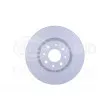 Jeu de 2 disques de frein avant HELLA 8DD 355 107-831 - Visuel 2