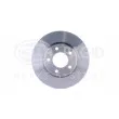 Jeu de 2 disques de frein avant HELLA 8DD 355 107-891 - Visuel 2