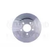 Jeu de 2 disques de frein avant HELLA 8DD 355 107-931 - Visuel 2