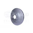 Jeu de 2 disques de frein avant HELLA 8DD 355 108-041 - Visuel 3