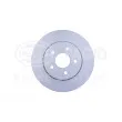Jeu de 2 disques de frein arrière HELLA 8DD 355 108-061 - Visuel 2