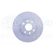 Jeu de 2 disques de frein avant HELLA 8DD 355 108-271 - Visuel 2