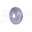 Jeu de 2 disques de frein avant HELLA 8DD 355 108-271 - Visuel 3