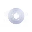 Jeu de 2 disques de frein arrière HELLA 8DD 355 108-291 - Visuel 2