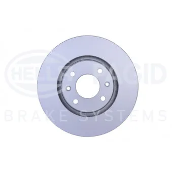 Jeu de 2 disques de frein avant HELLA 8DD 355 108-371