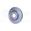 Jeu de 2 disques de frein avant HELLA 8DD 355 108-371 - Visuel 2