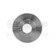 Jeu de 2 disques de frein avant HELLA 8DD 355 108-531 - Visuel 1